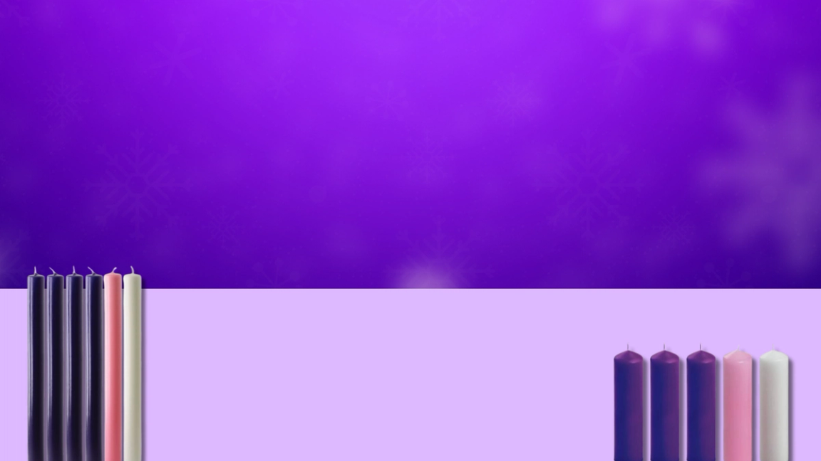 Purple, Pink & White Church Advent Candle Sets