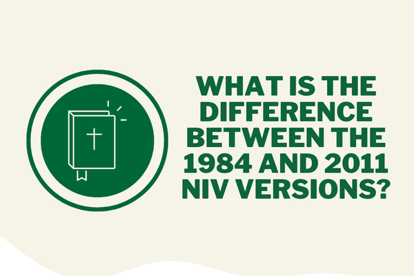 What is the Difference Between the 1984 and 2011 NIV Versions?