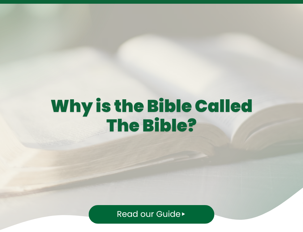 Why is the Bible Called The Bible?