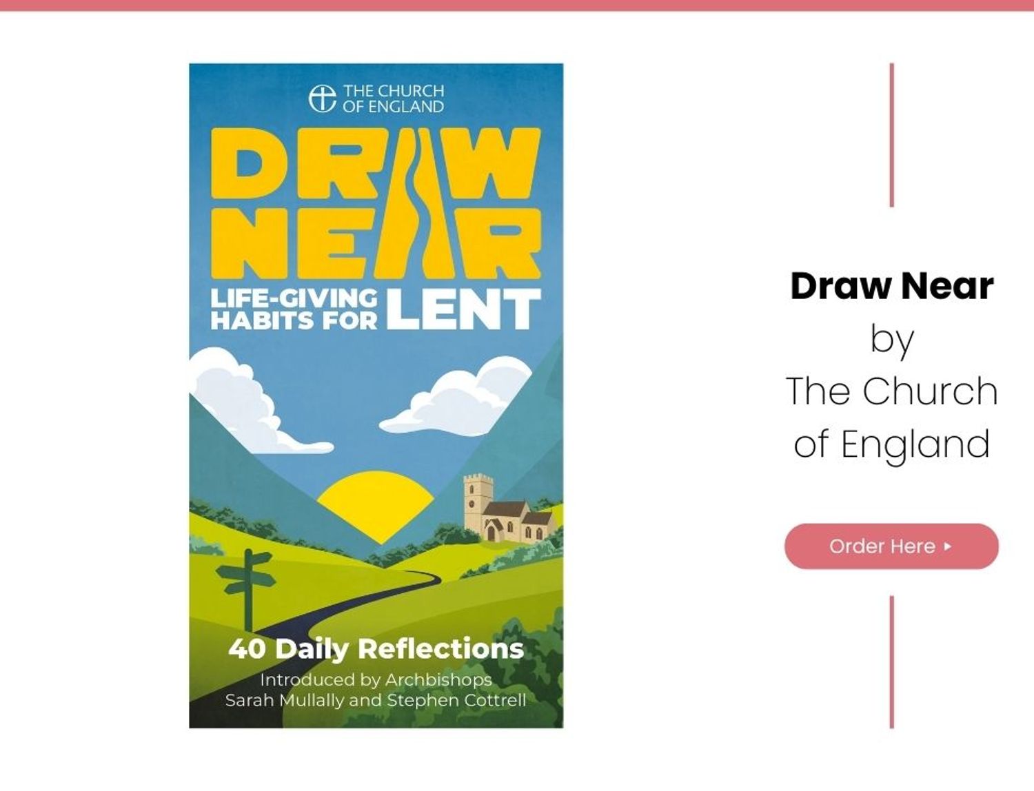 Draw Near Adult Single Copy Life-Giving Habits for Lent | Church of England Lent 2026