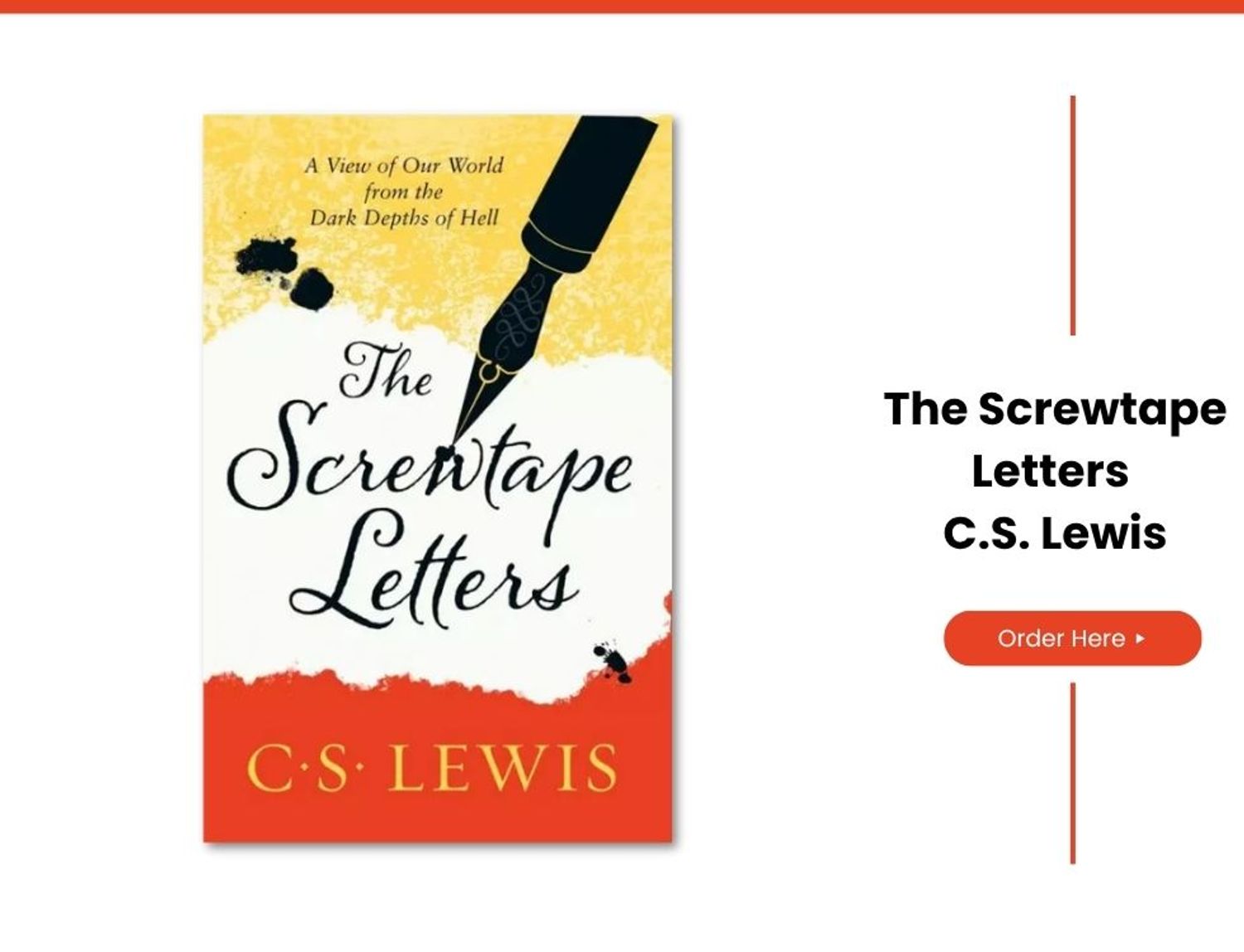 The Screwtape Letters by C.S. Lewis