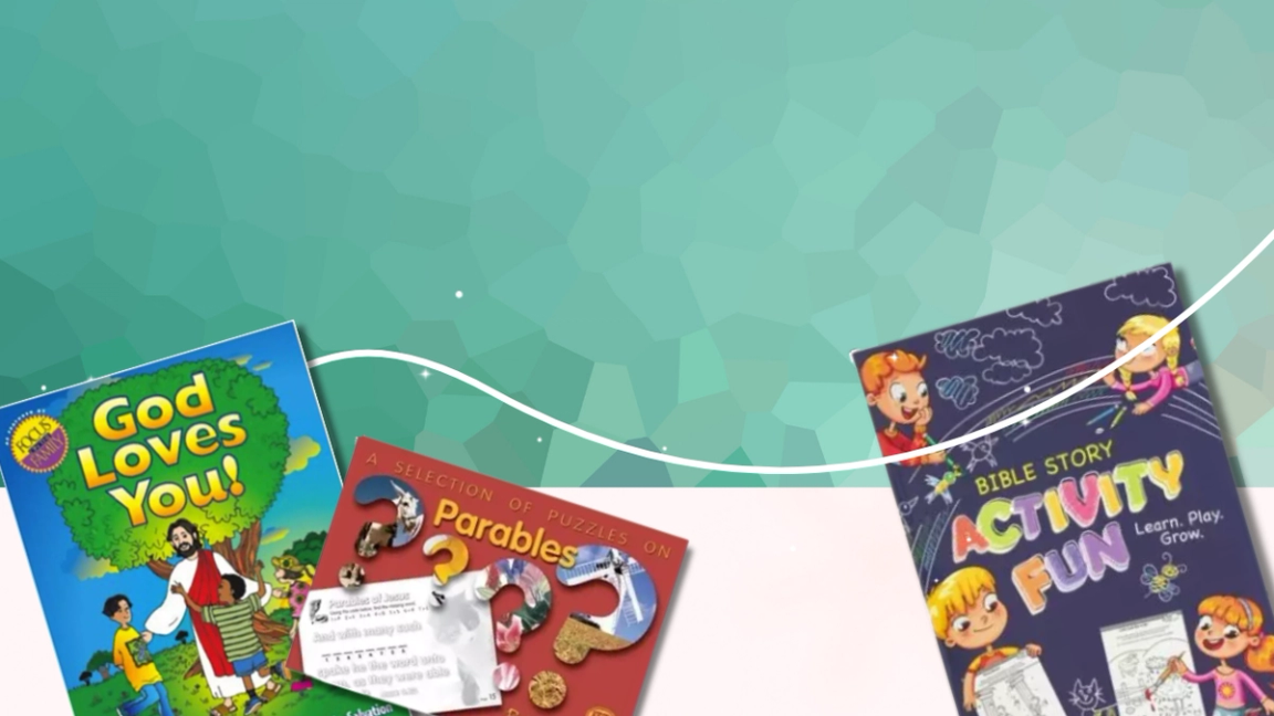 Children's Christian Colour & Activity Books