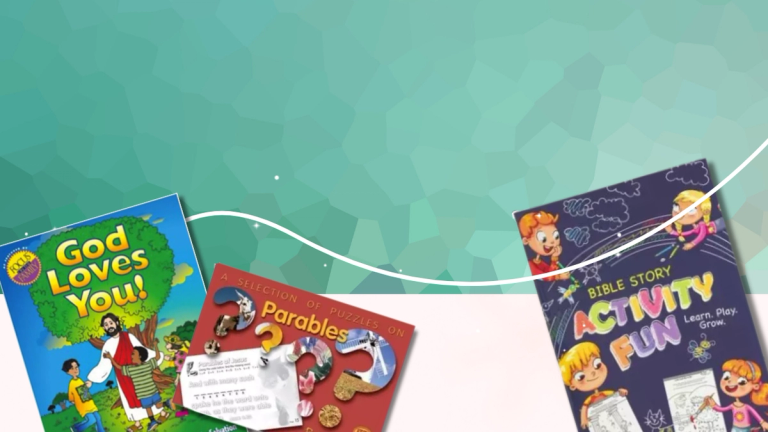 Children's Christian Colour & Activity Books