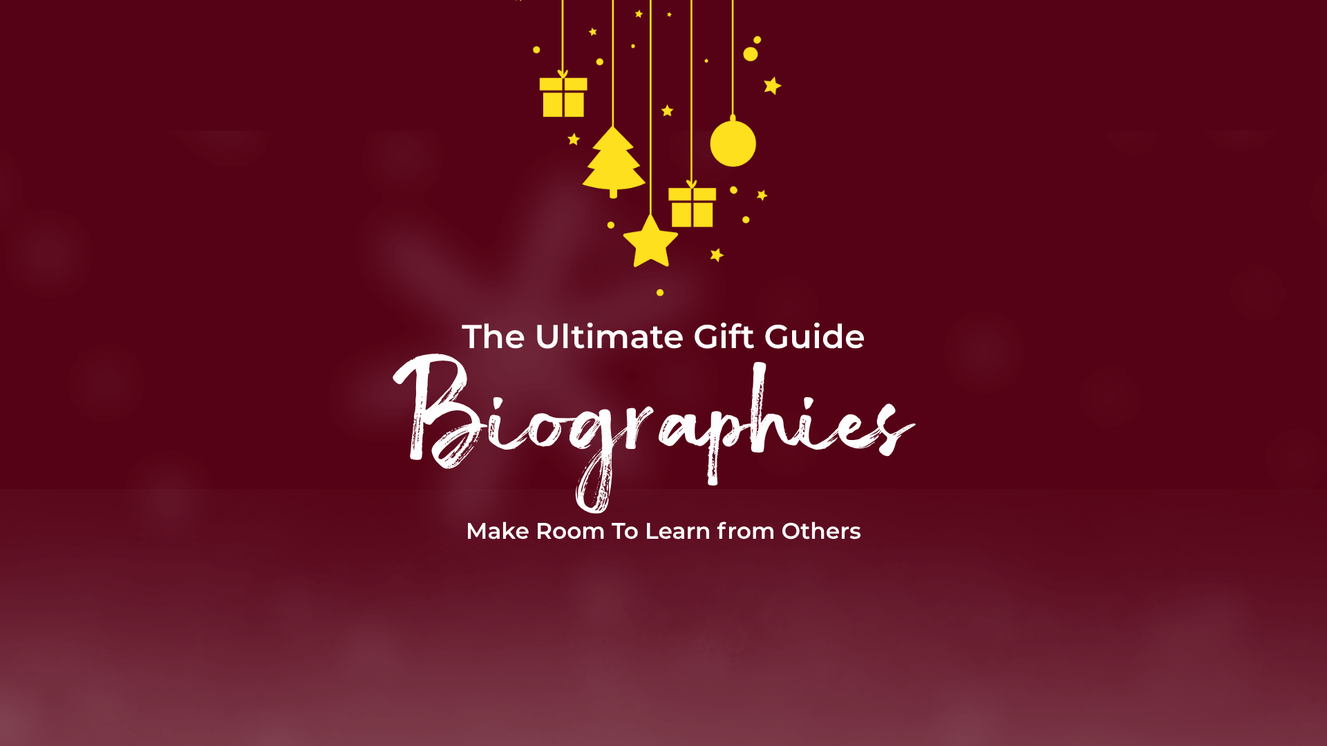 The Ultimate Christian Biography Gift Guide | Make Room to Learn From Others