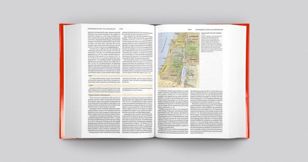 ESV Study Bible Open Spread