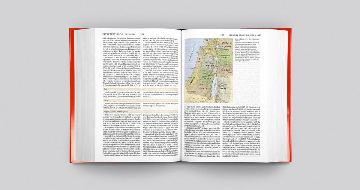 ESV Study Bible Open Spread