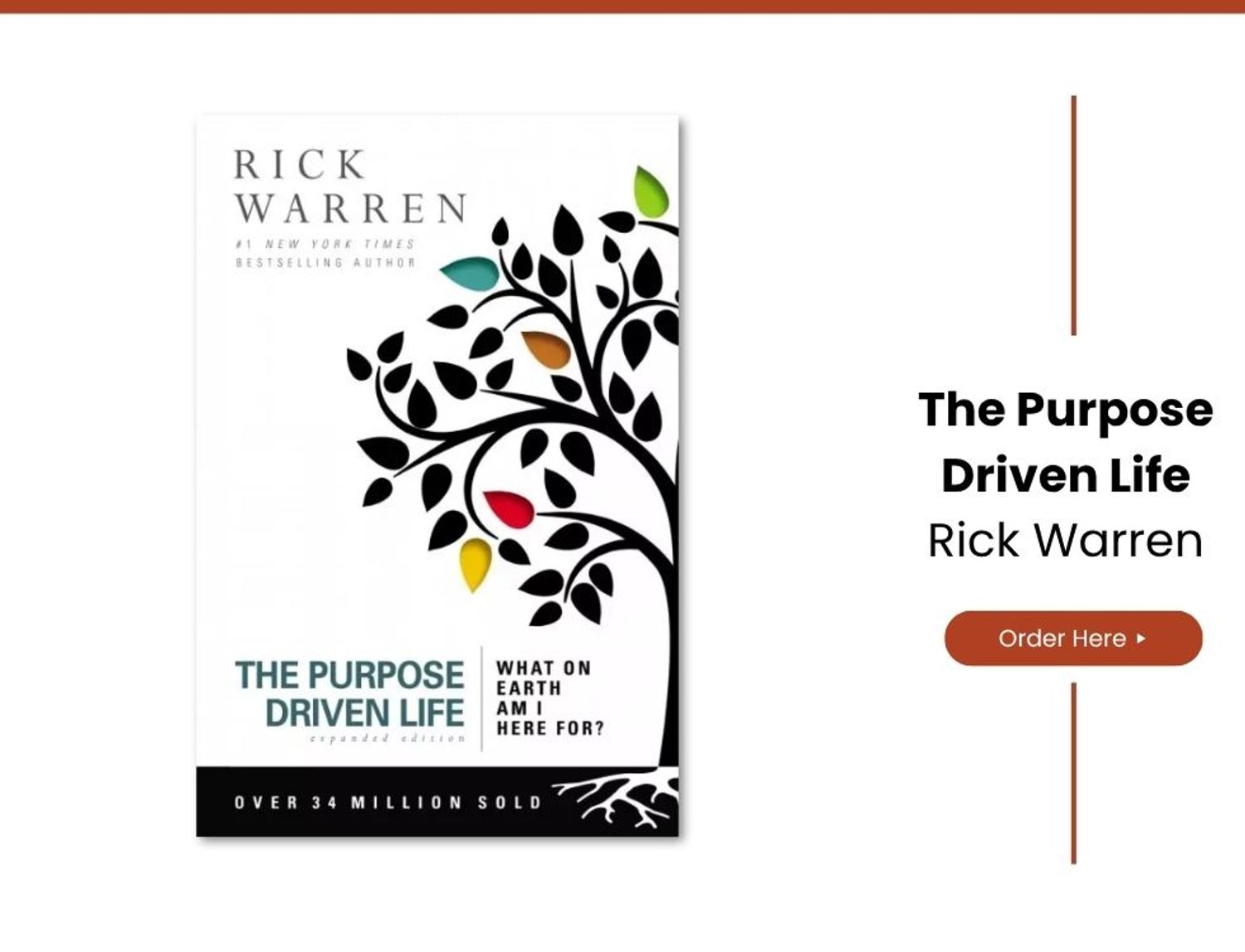 Order - The Purpose Driven Life by Rick Warren