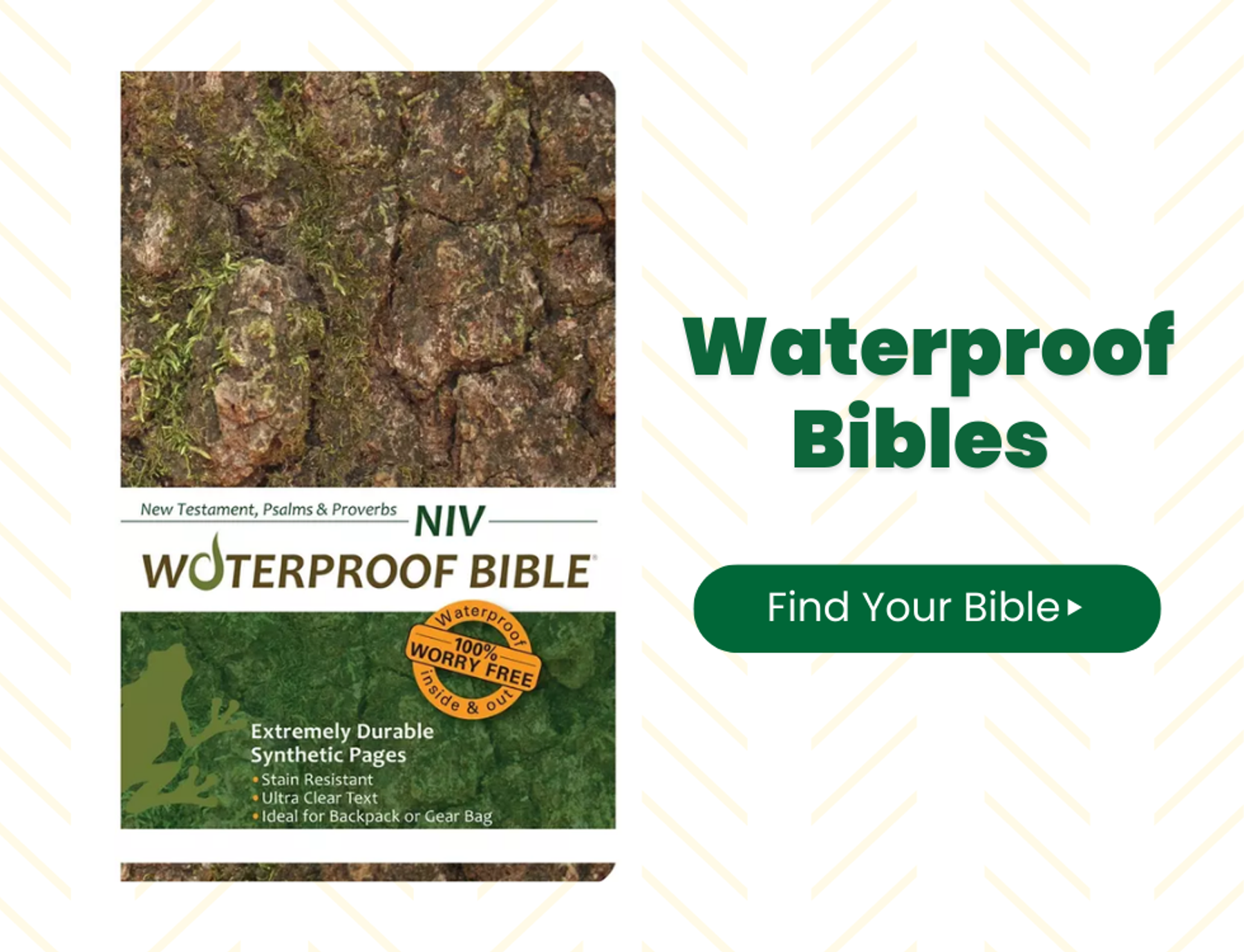 waterproof bibles