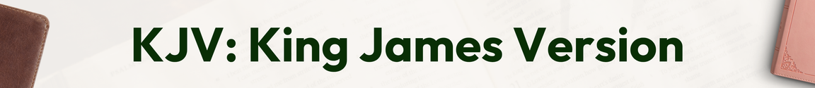 KJV: King James Version