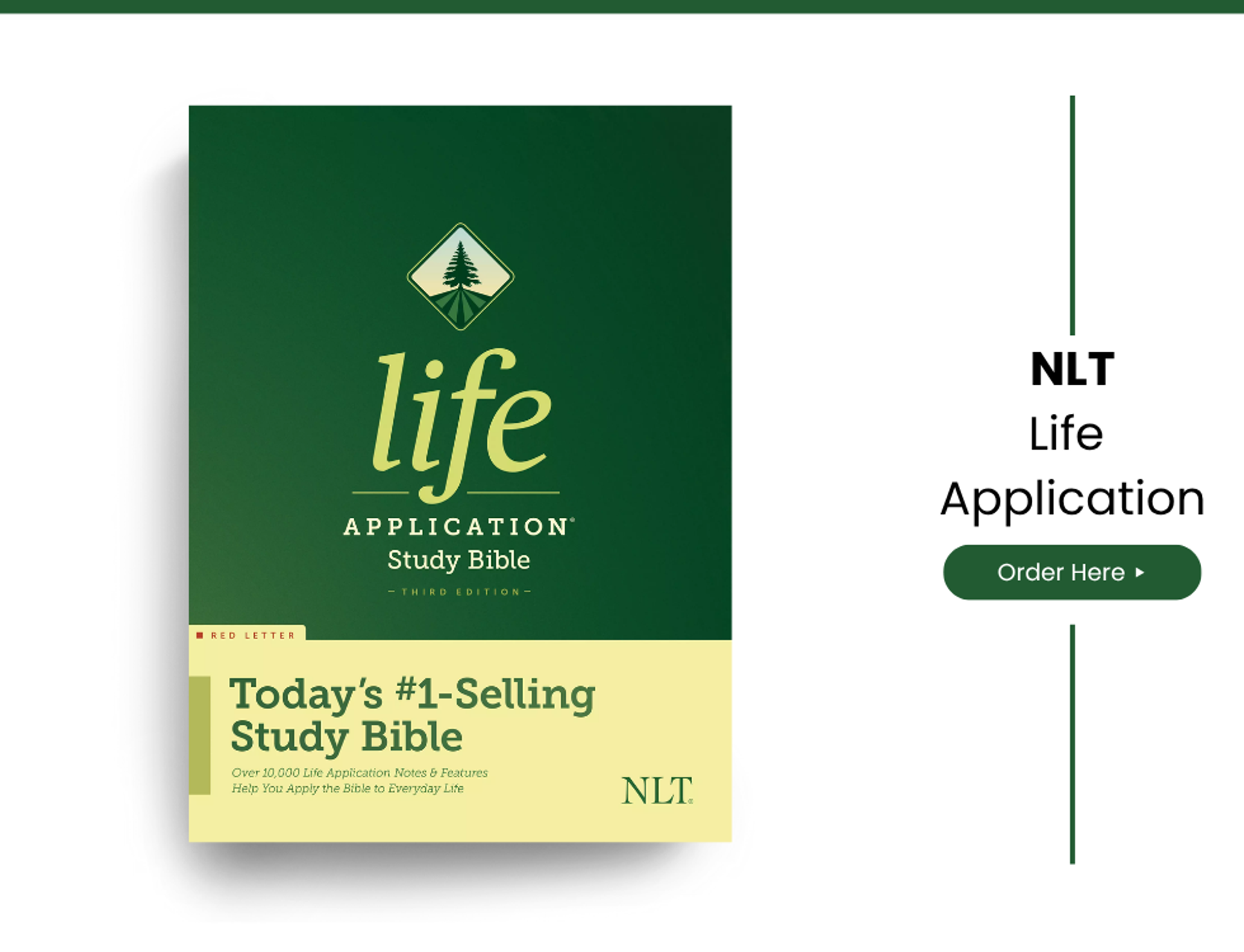NLT Life Application Study Bible