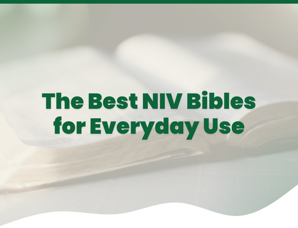 The Best NIV Bibles for Everyday Use