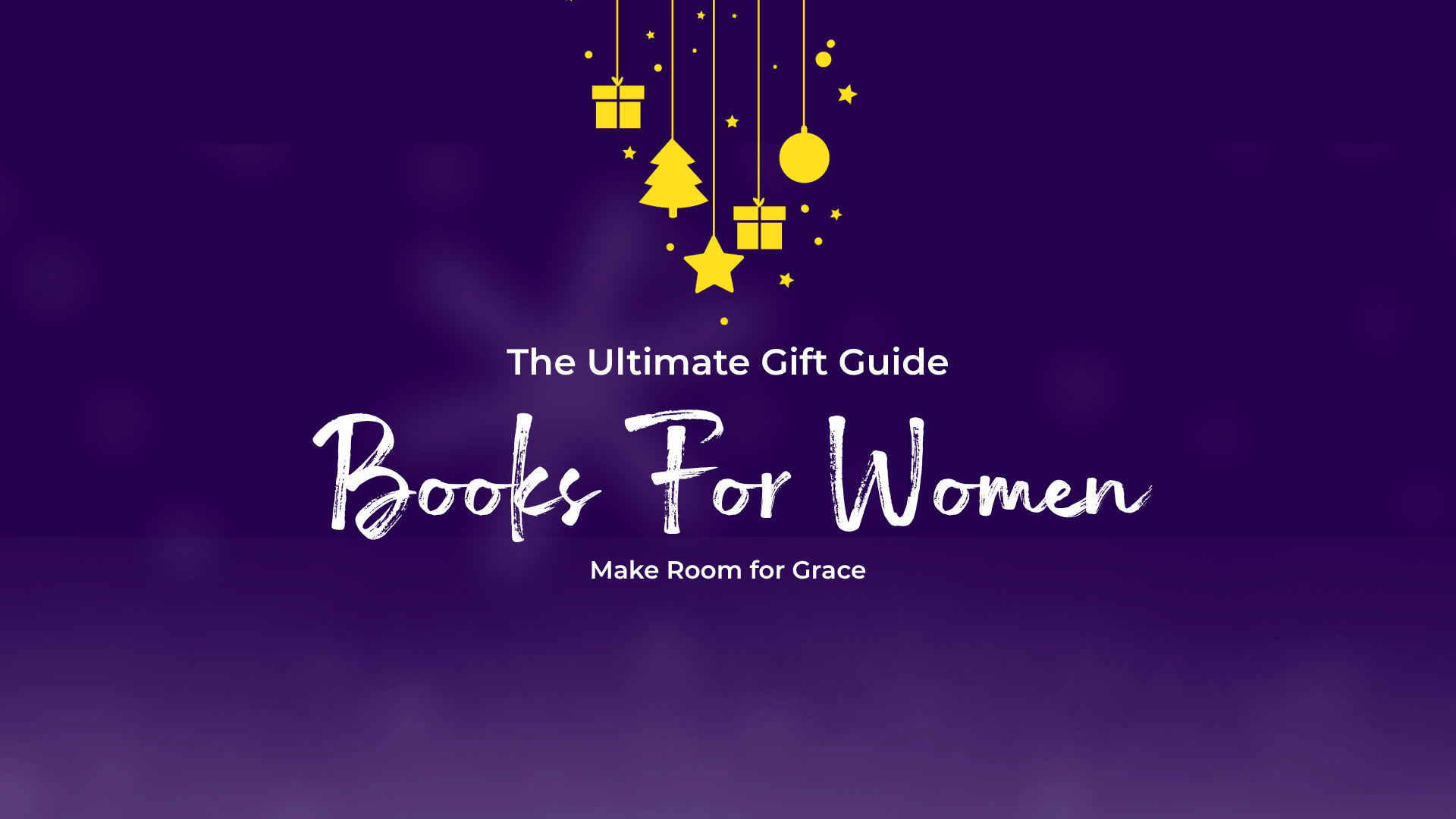 10 Christian Books to Gift Women This Christmas | Make Room for Grace | Eden Gift Guide