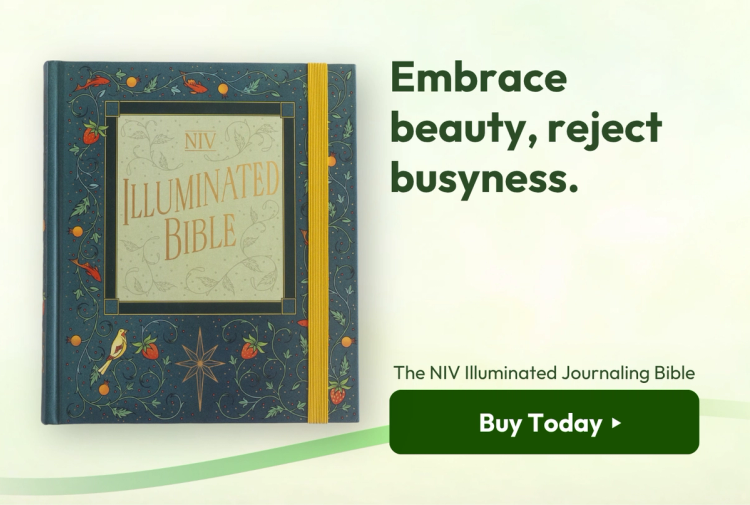 NIV Illuminated Bible - Wide Margin Art Journaling Edition