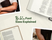Bible Font Sizes Explained (With Actual-Size Visual Examples)