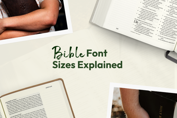 Bible Font Sizes Explained (With Actual-Size Visual Examples)