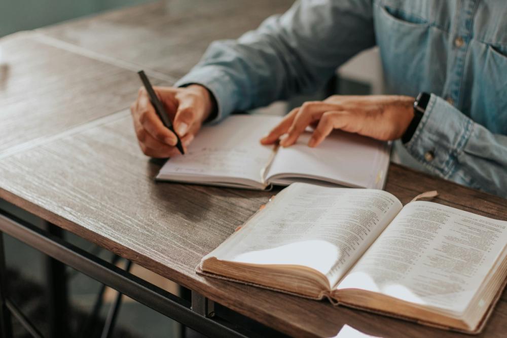 Bible Journaling lifestyle shot
