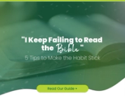 "I Keep Failing to Read the Bible" – 5 Tips to Make the Habit Stick