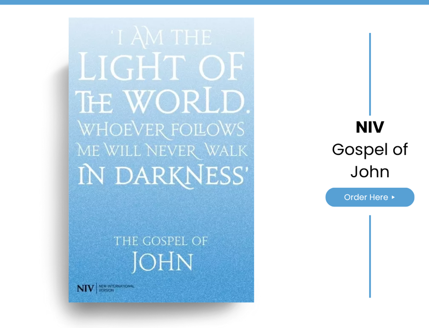 NIV Gospel Of John
