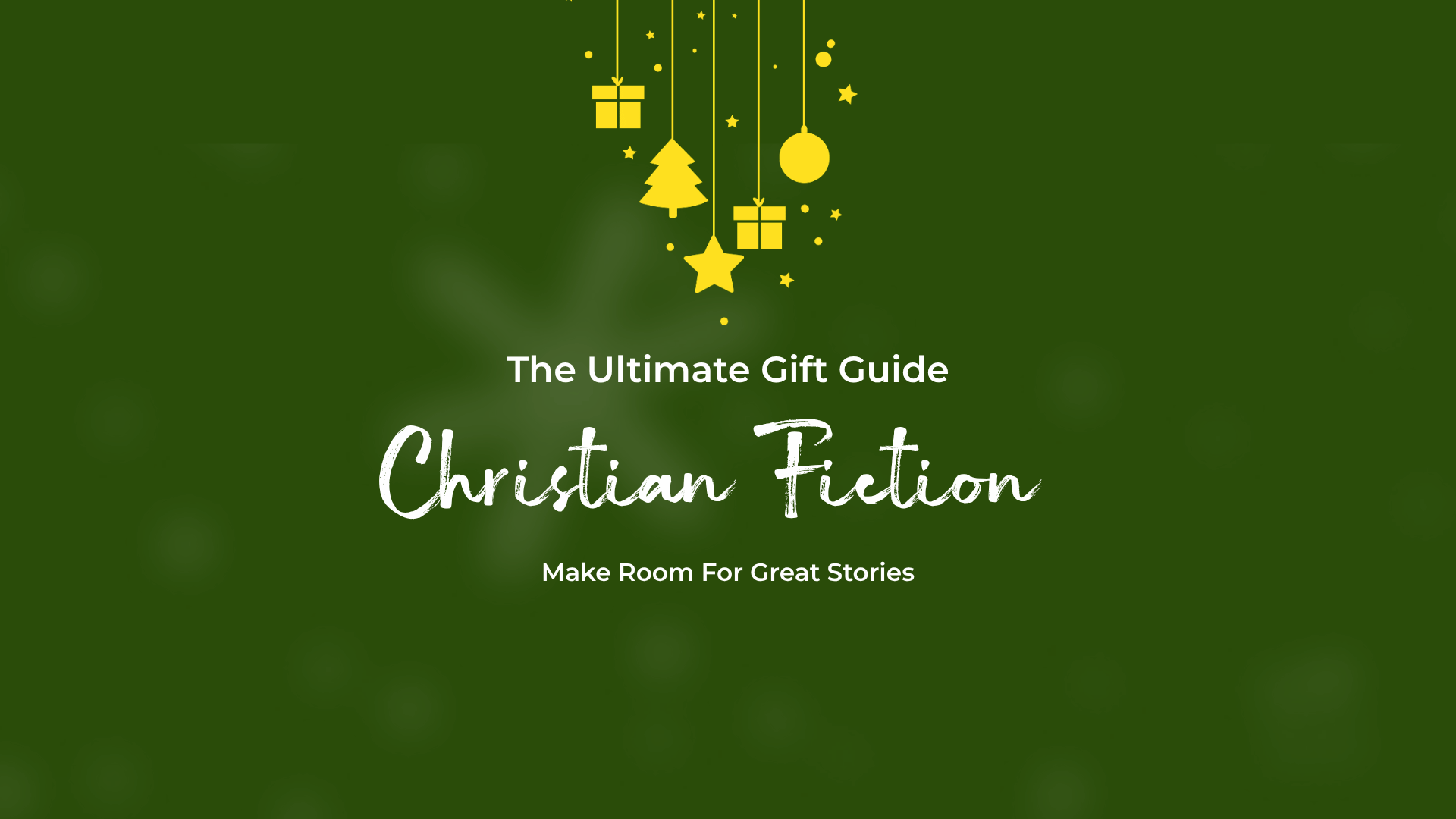 Christmas Gift Guide for Christian Fiction Lovers | Eden.co.uk