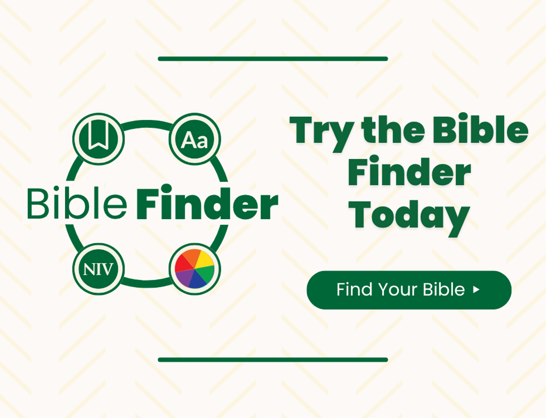 Try the Bible Finder - Find Your Next Bible Here