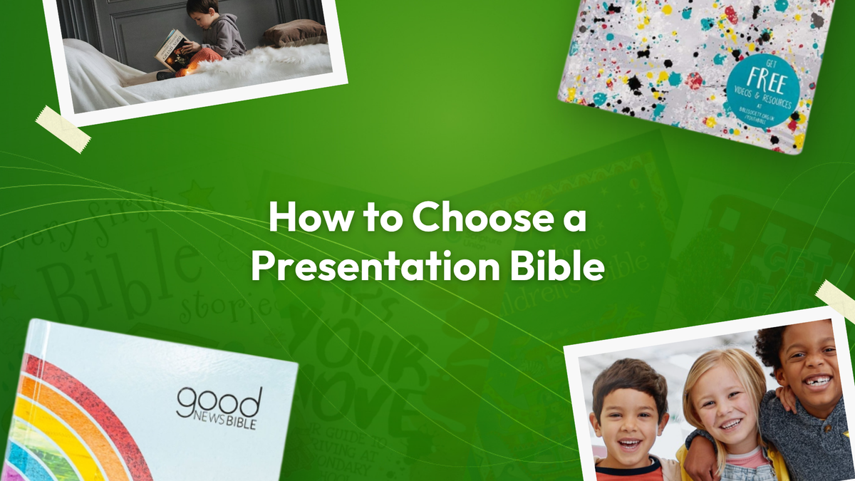 How to Choose a Presentation Bible for Schools & Prizegiving: The 2026 Guide