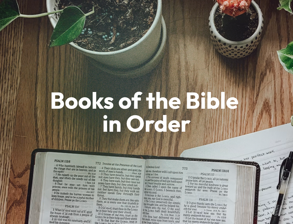 Books of the Bible in Order: The Complete List