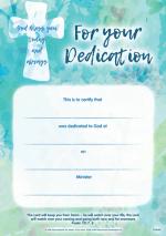 Dedication Certificates