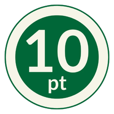 10 Point Bibles