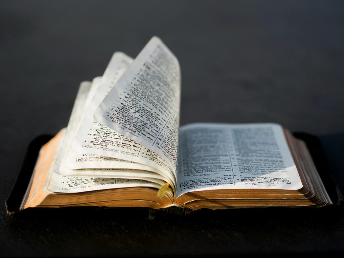 An Open Bible