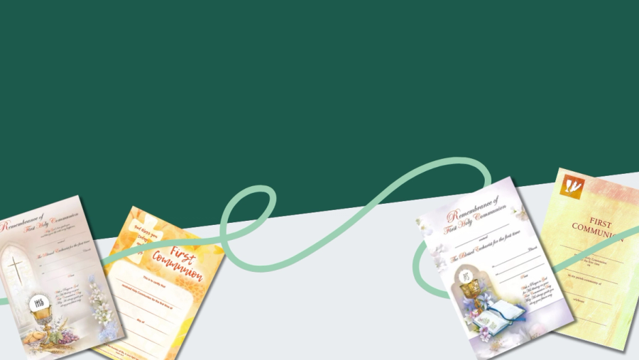 First Communion Certificates