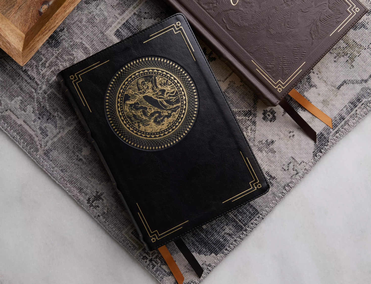 NRSVCE, Illustrated Catholic Bible, Leathersoft, Black, Comfort Print