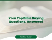 Your Top Bible Buying Questions, Answered (The 2026 Eden Guide)