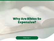 Why Are Bibles So Expensive?