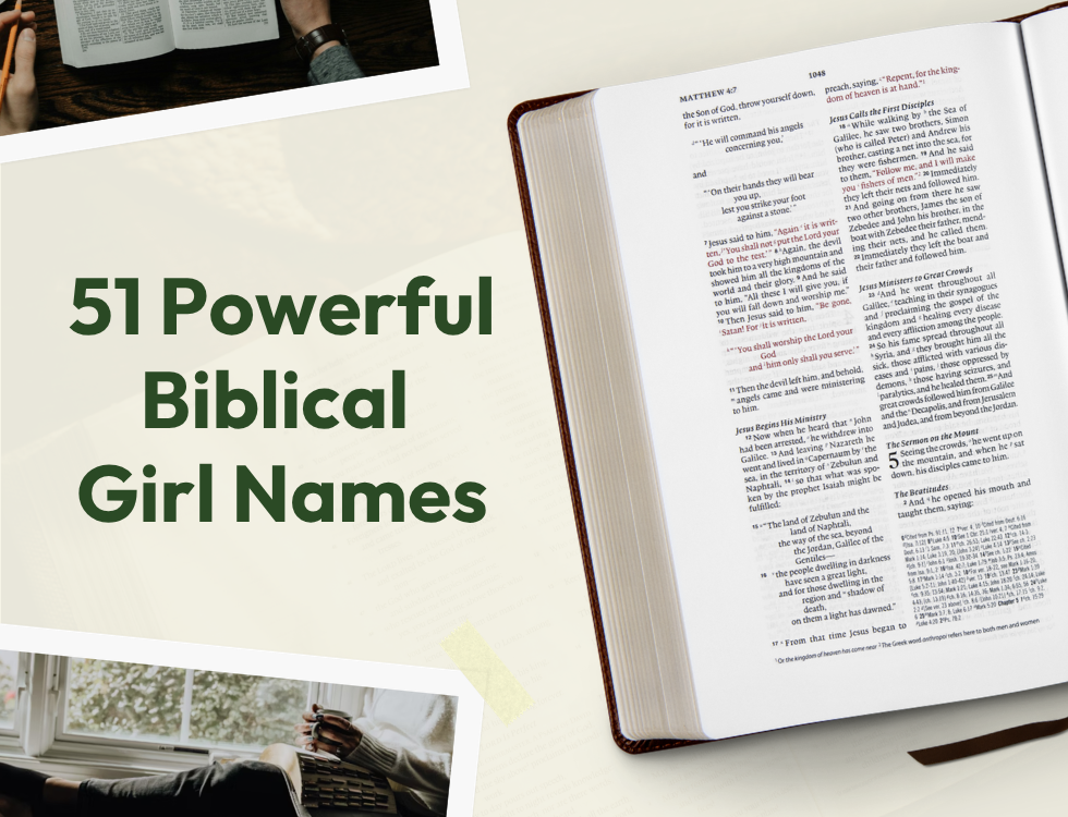 51 Powerful Biblical Girl Names & Their Meanings [2026 Update]