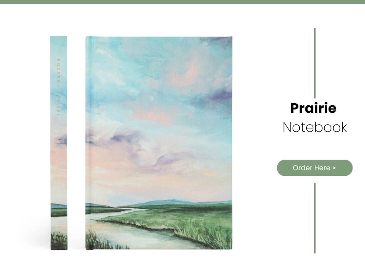 Hosanna Revival Notebook: Prairie Theme from the Hosanna Revival Winter Collection 2025