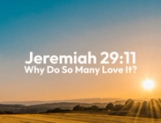 Jeremiah 29:11 - Why Do So Many Love It?