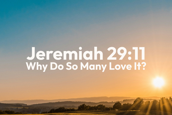 Jeremiah 29:11 - Why Do So Many Love It?