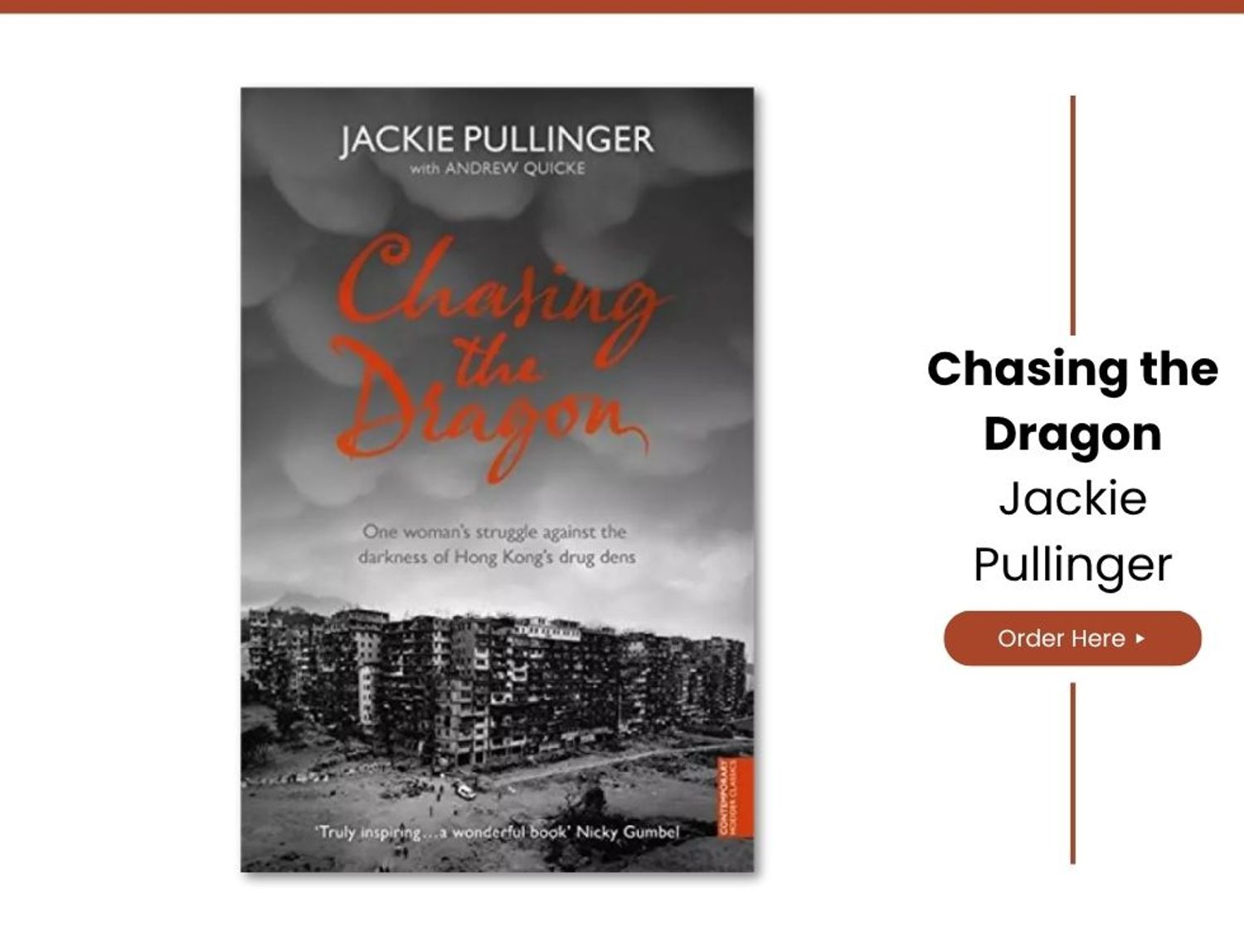 Chasing the Dragon by Jackie Pullinger - Order Today