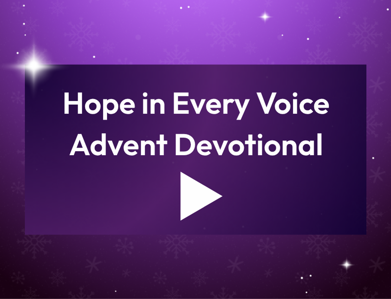 Hope in Every Voice | Eden Advent Devotional