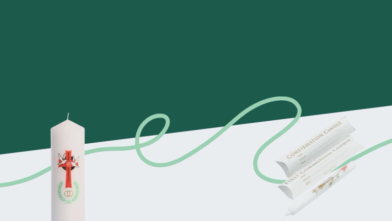 First Holy Communion Candles