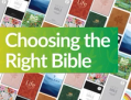 Choosing The Right Bible