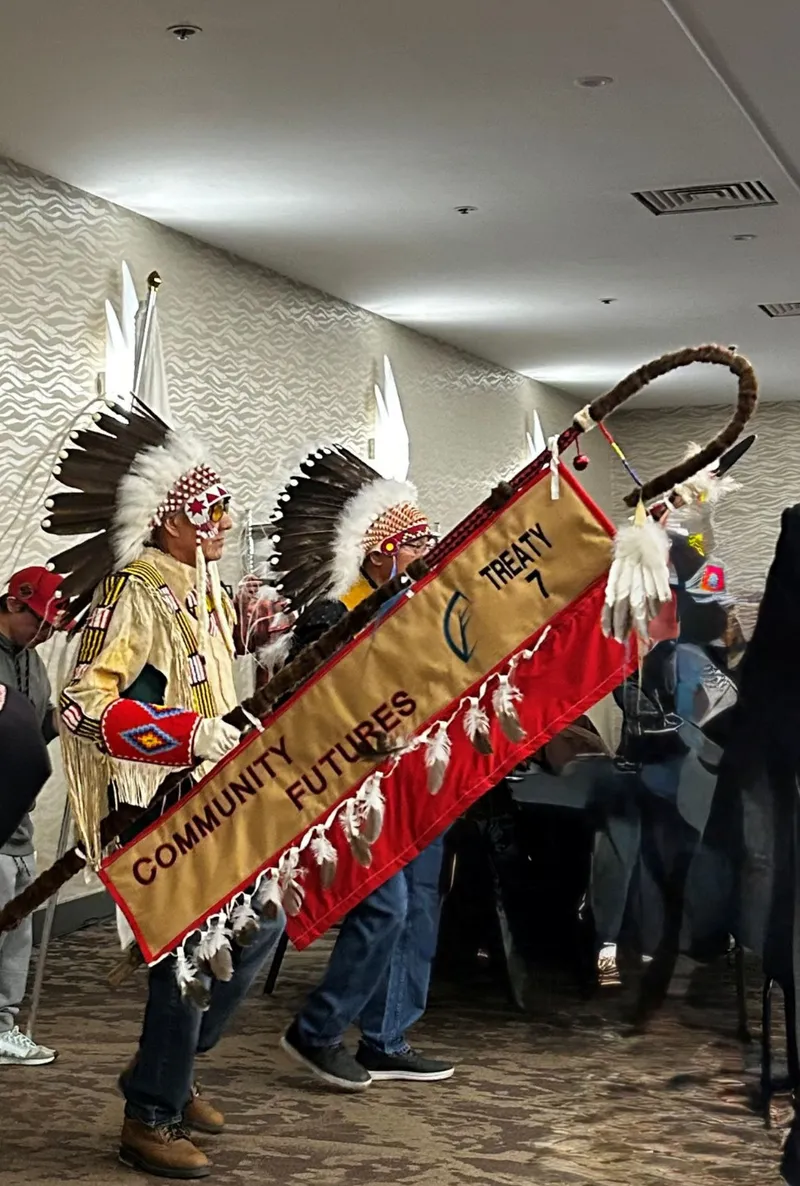 Whissell attending the Community Futures, Treaty 7 Pathways, Post-Secondary Employment Symposium!