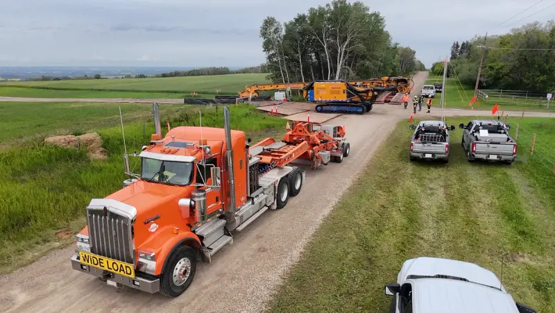 Piling Drill Hauls 