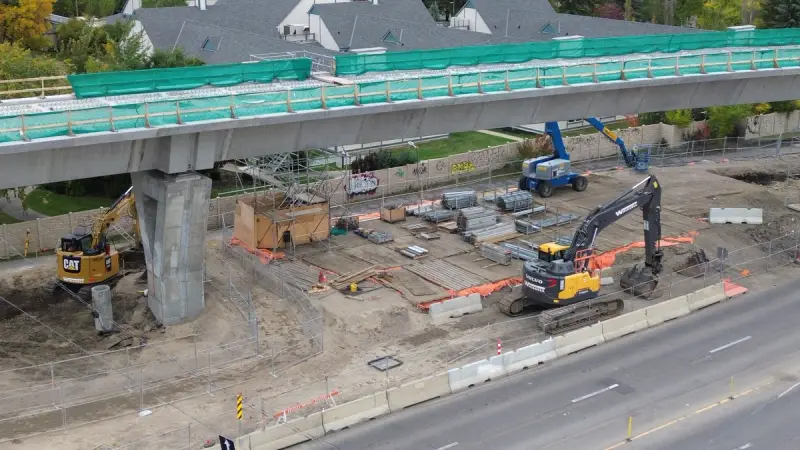 Valley Line West LRT, Utility Relocation Program