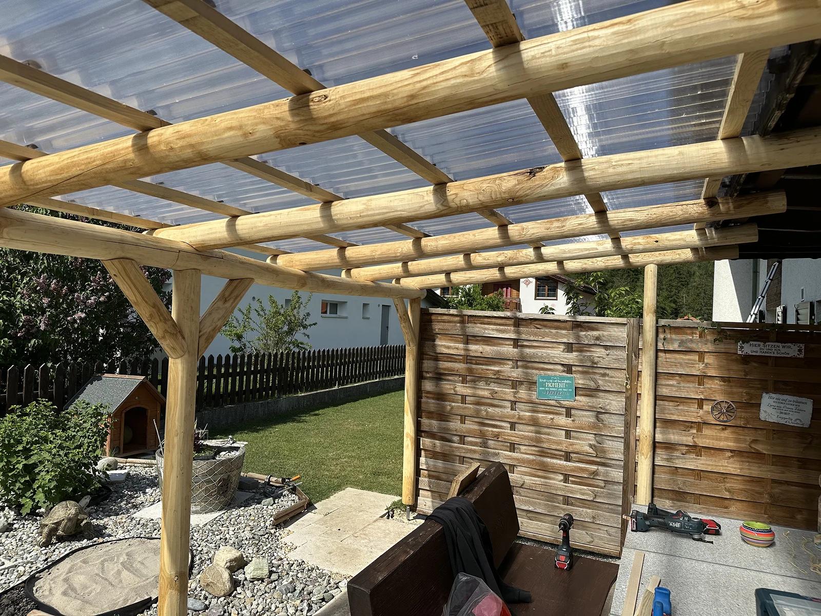 Anbau / Pergola überdacht – 2