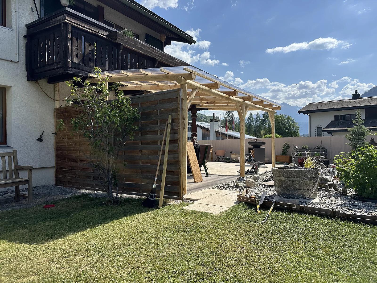Anbau / Pergola überdacht – 3