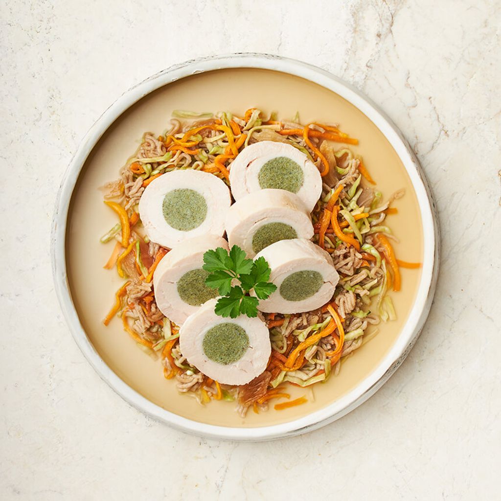 Poached Turkey Medallions