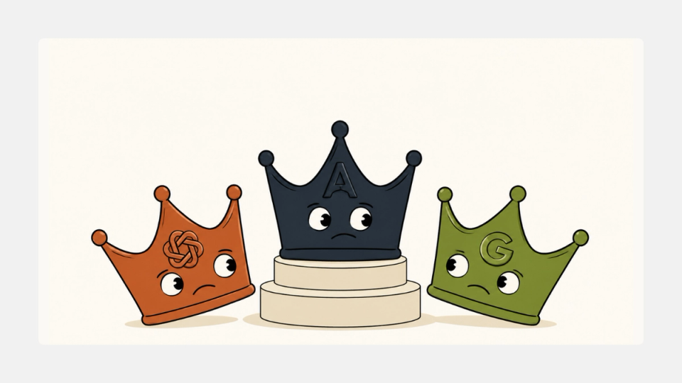 Claude Sonnet 5, GPT-5.5, and Gemini 3.1 Pro competing for the frontier AI crown