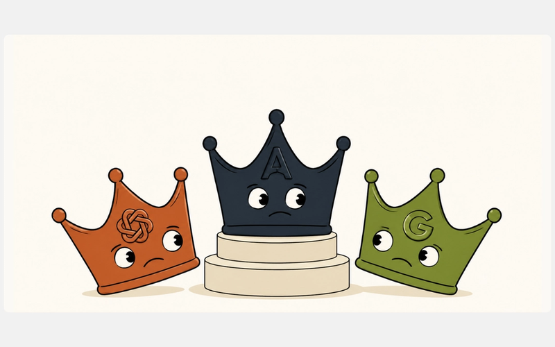 Claude Sonnet 5, GPT-5.5, and Gemini 3.1 Pro competing for the frontier AI crown