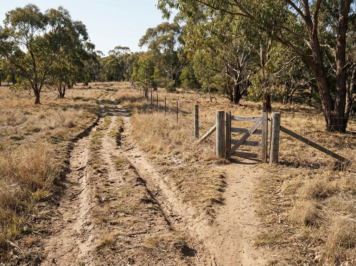 Two converging paths at a gate illustrating how formal qualifications create a career access gap for experienced Australian…